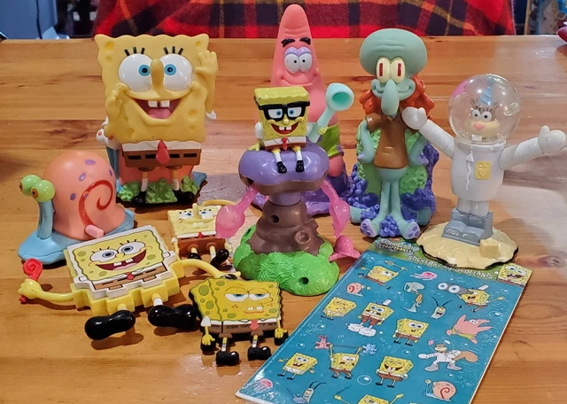 Huge LOT SpongeBob SquarePants Sandy Patrick Krabs Gary Squidward Stickers HTF Huge LOT SpongeBob SquarePants Sandy Patrick Krabs Gary Squidward Stickers HTF