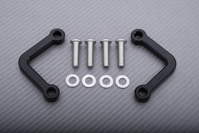 Hooks / Platines Fixations Sangles Noires APRILIA RSV4 1000 RSV 4 RK 2009-2014