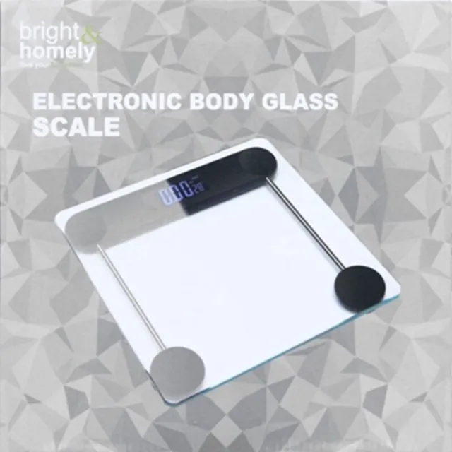 Bright & Homely - DIGITAL BATHROOM SCALE WEIGHING BODY WEIGHT ELECTRONIC *NEW*