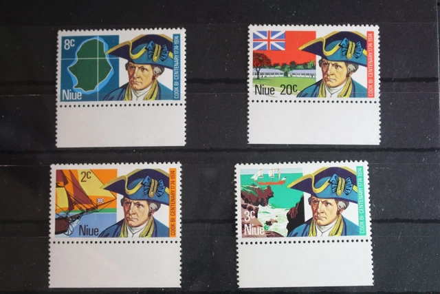 Niue 140-143 postfrisch Schifffahrt #FR315