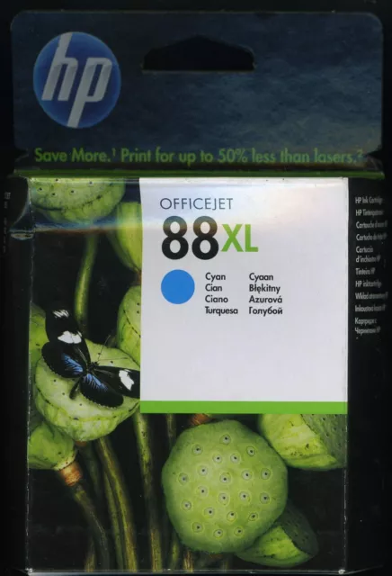 Hp Neuf D'origine 88Xl Cyan Bleu Neuf Et Cartouche Encre