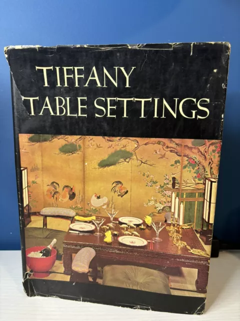 Vintage Tiffany Table Settings 1st Edition Thomas 1960 Y. Crowell Hardcover Book