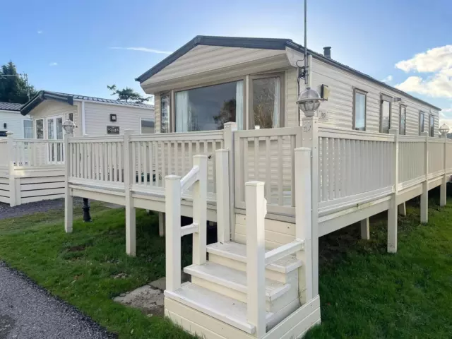 2011 Willerby Rio 35Ft X 12Ft / 3 Bed / Sited Static Caravan For Sale / Decking