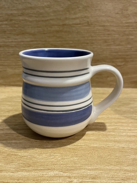 Pfaltzgraff Rio Blue Stripped Ceramic Coffee Mug Replacement BS3
