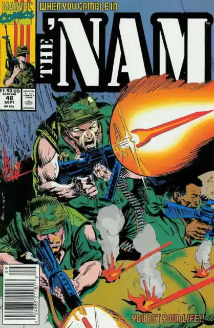 Nam, The #48 (Newsstand) VF; Marvel | Vietnam War comic - we combine shipping