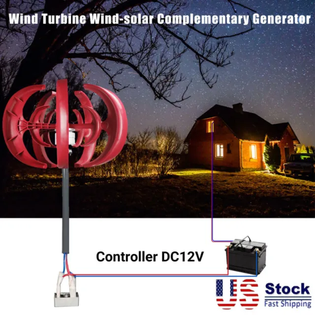 4500W 5 Blades DC12V Wind Turbines Generator for Electricity Producer Equipment