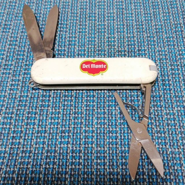 VINTAGE RARE VICTORINOX Del Monte Swiss Army Knife Multitool key