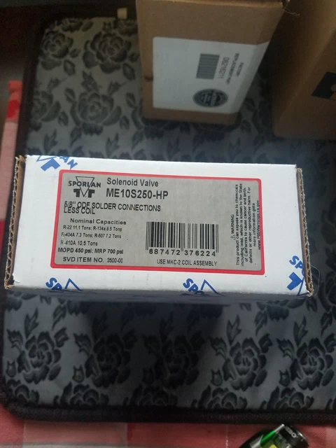 Sporlan ME10S250-HP - Refrigerant Solenoid Valve (ME10S250-HP)