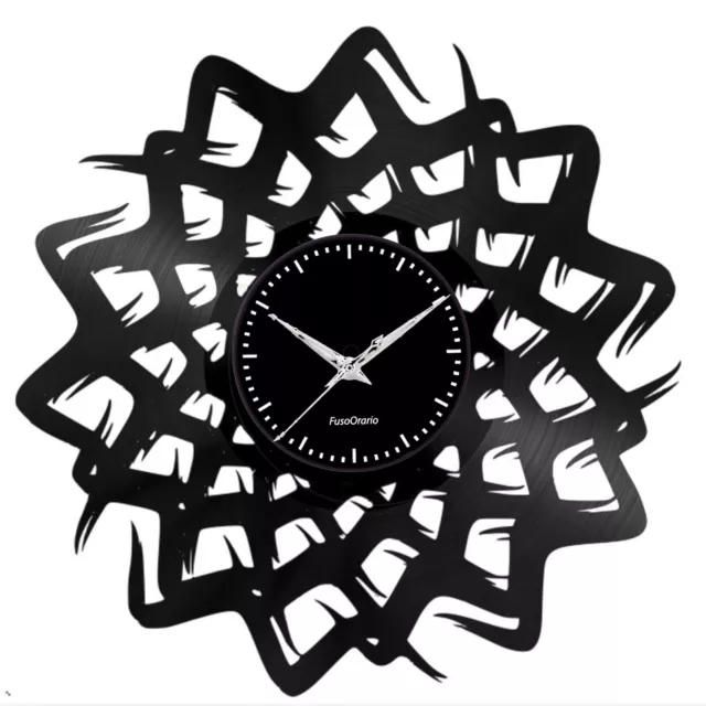 Orologio disco vinile clock orologio da parete   tema astratto