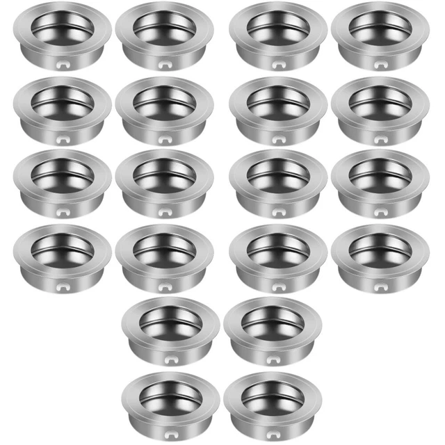 20 PCS Barn Door Recessed Handle Door Handle Sliding Door Handles
