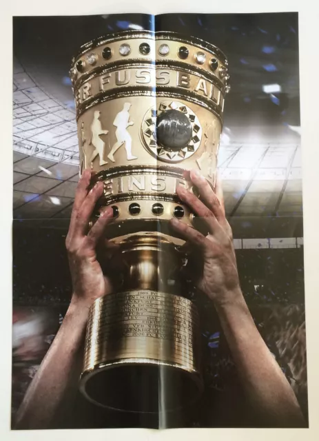 Spielplakat DFB-Pokalendspiel Borussia Dortmund - FC Bayern München, 17.05.2014 2