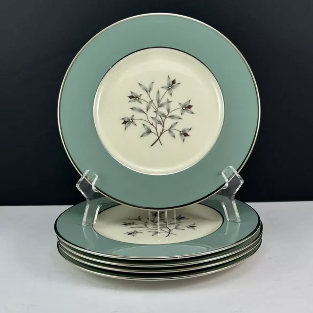 Set Of 4 8 1/2” Lenox Kingsley Salad Plates 2 Sets Of 4 Available