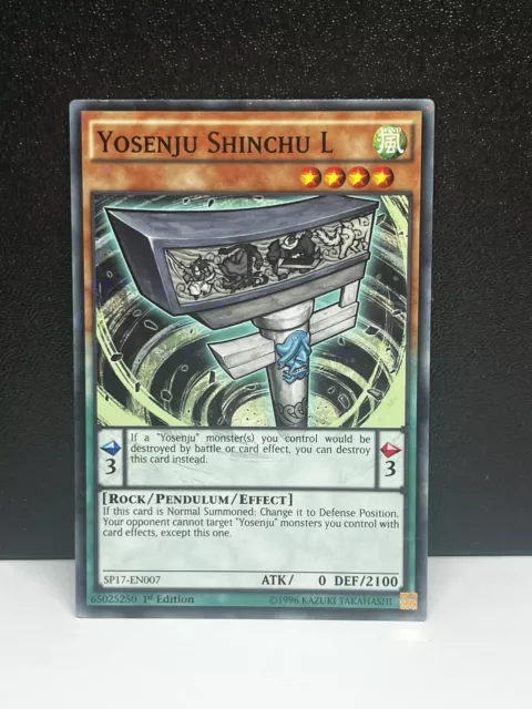 Yugioh Yosenju Shinchu L SP17-EN007 Common Star 1st Edition NM