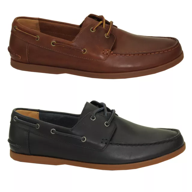 Clarks Colección Morven Sail Barco Zapatos de Vela Cerrado Hombre Mocasines