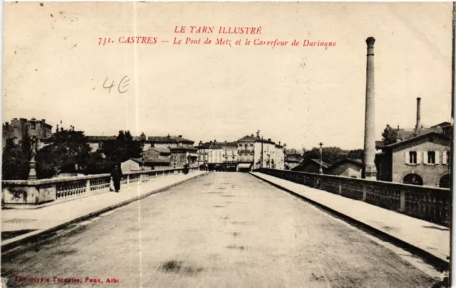 CPA CASTRES - Le Pont de Metz (477635)