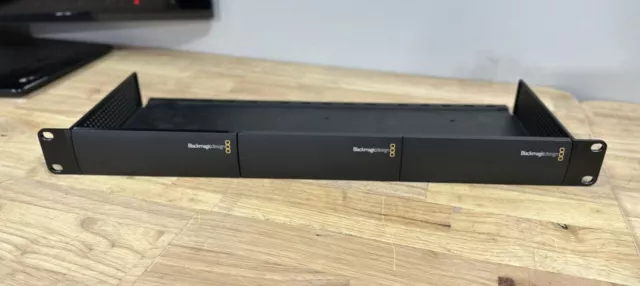 Blackmagic Design Teranex Mini Rack Shelf 1RU With Blank Panels.