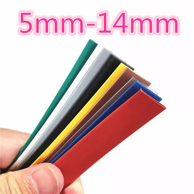 1 mètre 2:1 9 couleurs 5mm 6mm 7mm 8mm 9mm 10mm 11mm 12mm 13mm 14mm fil de...