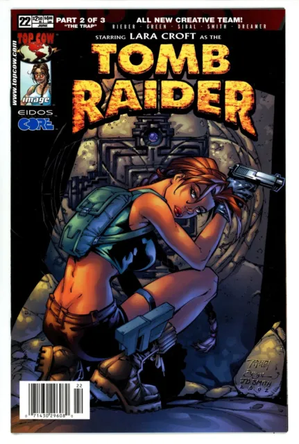 Tomb Raider: The Series Vol 1 22 NM- (9.2) Image (2002) Newsstand