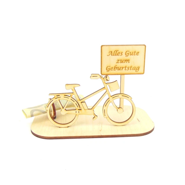 GUTSCHEINGELDGESCHENK DAMEEBIKE VERSCHIEDENE Schilder Geburtstag E