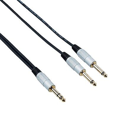 2 RCA Femmina bespeco Bespeco AD165 Adattatore Jack 6,3 Mono 