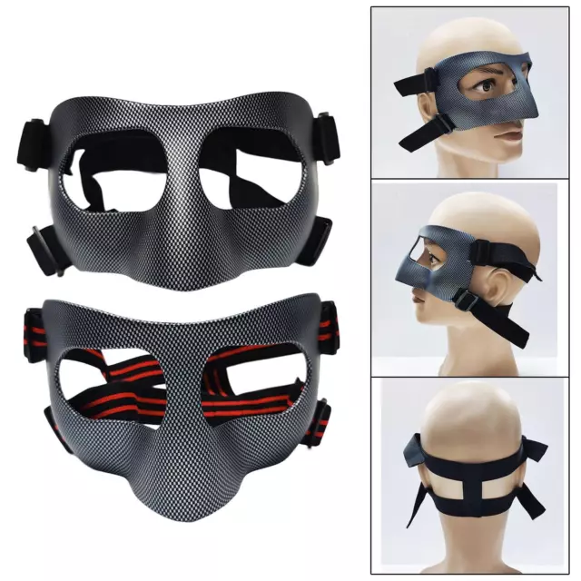 Masque de basket-ball, couverture de protection faciale, bouclier
