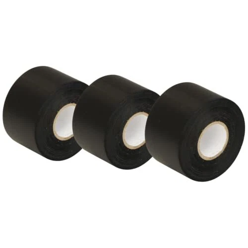 Gocableties - Ruban adhésif isolant électrique noir - 50 mm x 33 m - Résistan...