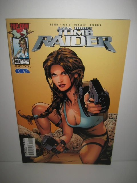TOMB RAIDER #40 Greg Land Cover Top Cow Image Eidos LARA CROFT