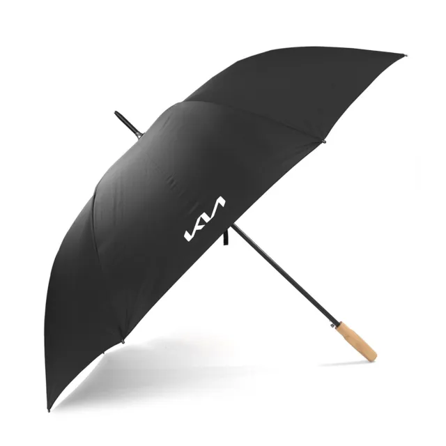 Regenschirm Stockschirm Schwarz Original KIA