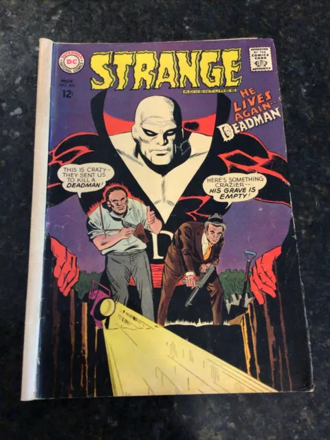 Strange Adventures #206 (Nov 1967, DC) 2nd appearance Deadman Neal Adams