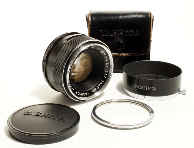 YASHICA YASHINON DX 50mm f1.7 m42マウント YASHICA AUTO