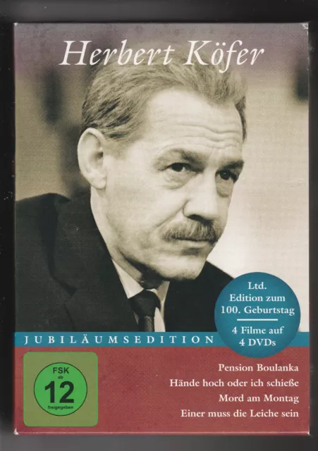 Herbert Köfer - Jubiläumsedition - Pension Boulanka, Mord am Montag... - 4 DVDs