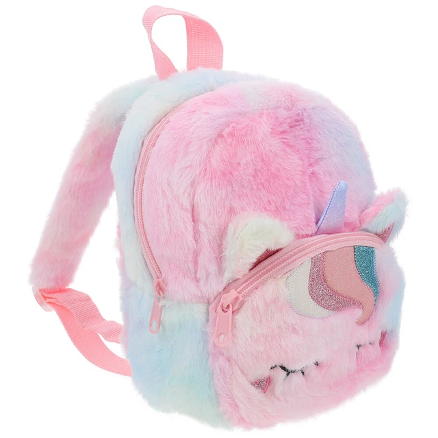 Mini Plush Backpack Backpack Kids Bookbag Small School Bag