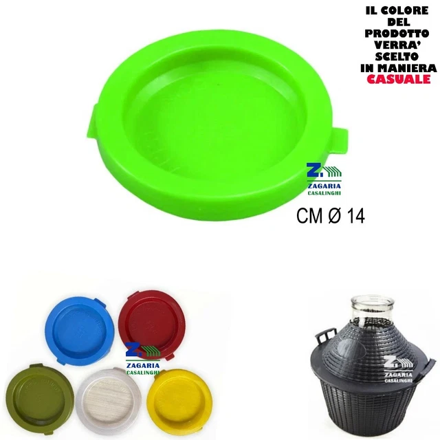 50 Pz CONTENITORE PET 2 Lt BOCCIONE DAMIGIANA TAPPO A - Foto 9