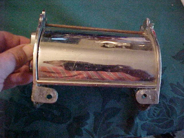RARE Union 1883 Antique Victorian Nickel Bathroom Wall Mount Toilet Paper Holder 3