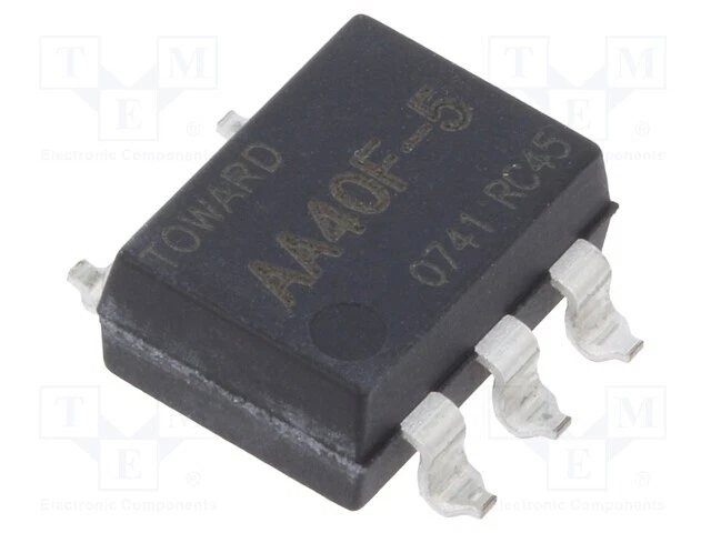 SMD6-5 OUT: MOSFET Ch: 1 SMD 1.5kV Optocoupler 40-5
