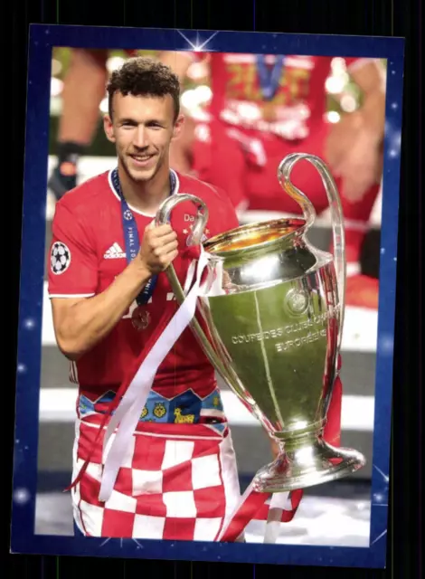 Ivan Perisic Autogrammkarte FC Bayern München Champions League Sieger 2020