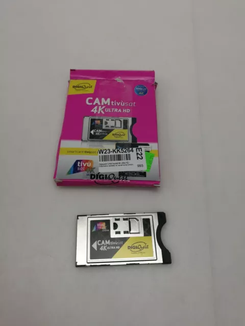 Módulo inteligente DIGIQUEST Cam Tivusat 4K UltraHD, incompleto