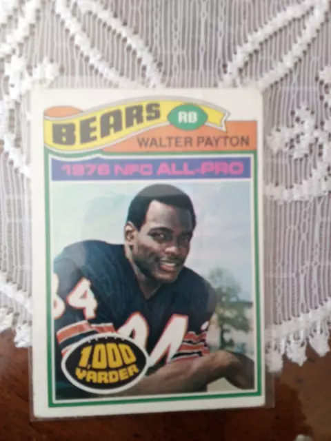 1977 Topps - All-Pro #360 Walter Payton vg