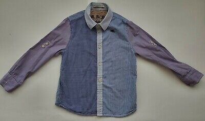 Scotch & Soda Shrunk Boys Long Sleeve Dress Shirt Size 6/116 GUC! DNW00241