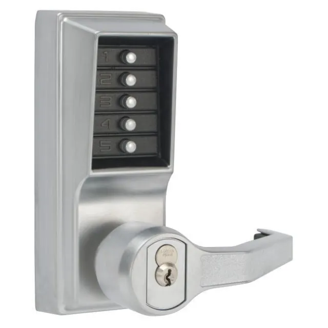 Kaba Simplex LH Mechanical Pushbutton Door Lever Lock Best SFIC LL1041B-26D-41