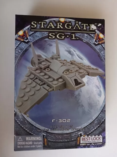 STARGATE SG-1 BEST-LOCK Constr. Toys Klemmbausteinset  F-302 OVP selten