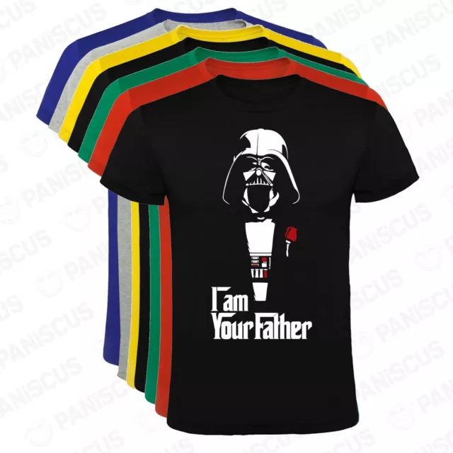 Camiseta hombre I Am Your Father Star Wars dia del padre tallas y colores