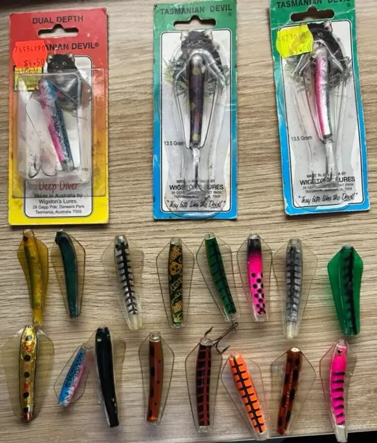 Tassy Devil Lures x 19