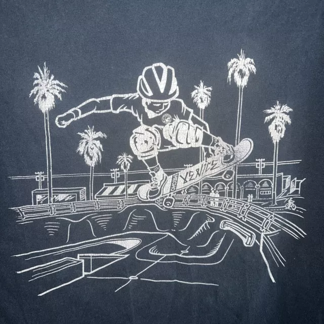 vintage venice beach dogtown skateboarding mens shirt l Original Palm Tree Surf