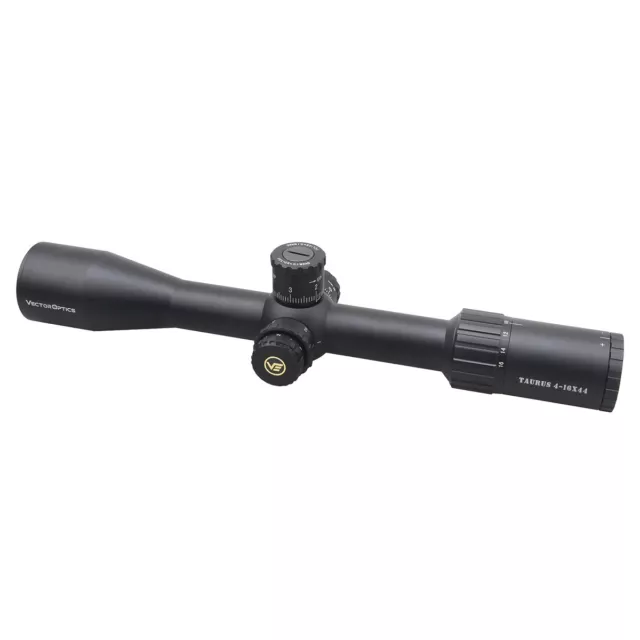 Vector Optics Taurus HD 4-16x44 SFP Illuminated MIL Zero Stop Rifle Scope