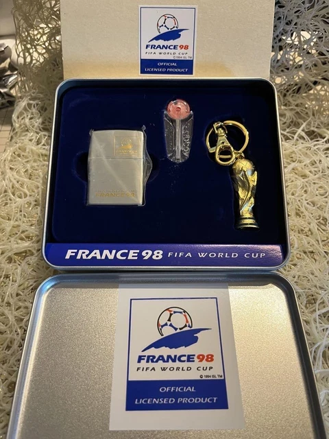 FRANCE 98 FIFA WORLD CUP 記念Zippo Zippo lighter World Cup France 98 commemorative Zippo with