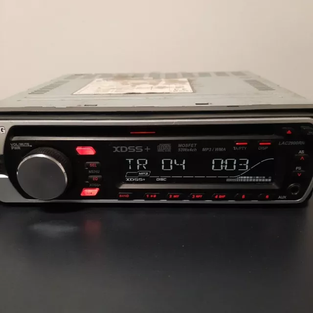 Autoradio LG LAC2900RN CD 4x53W MP3 AUX Facade Détachable Vintage Youngtimer 3