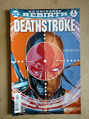 Deathstroke #1 Rebirth Shane Davis Variant First Print Dc Comics (2016)