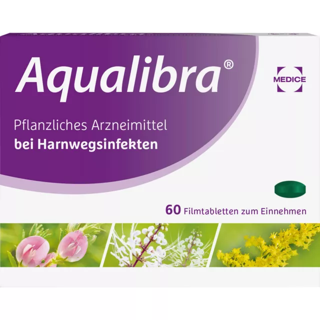 Aqualibra Tabletten bei Harnwegsinfekten, 60 St. Tabletten 795287