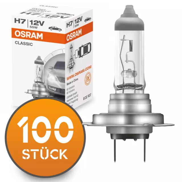 H7 12V 55W PX26d Classic OSRAM 100 Stück